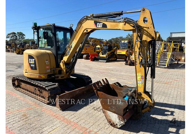 caption CAT 305ECR Track Excavators