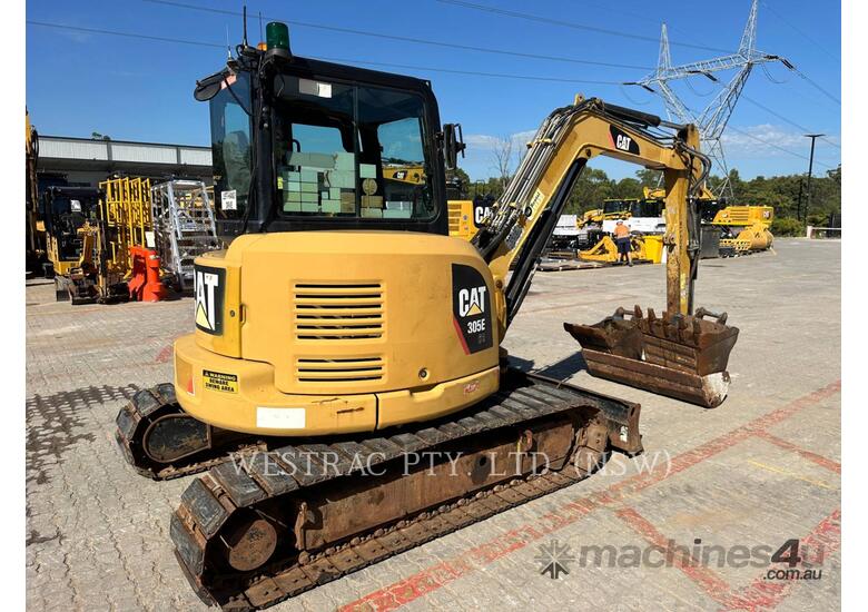 caption CAT 305ECR Track Excavators