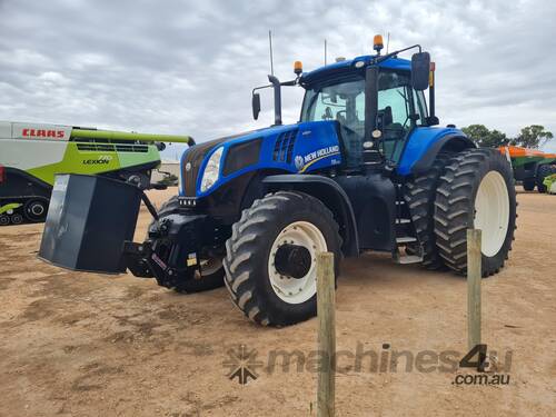 caption 2017 New Holland T8.435 CAB Tractor - FOR AUCTION!