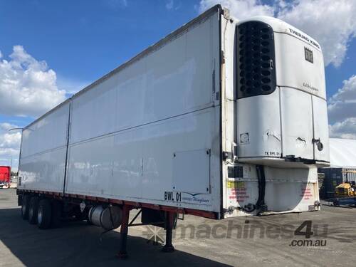 2006 Vawdrey VB-S3 44ft Tri Axle Refrigerated Pantech Trailer
