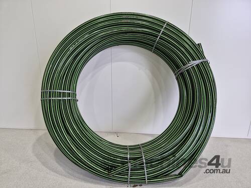 Green Stripe Poly Pipe