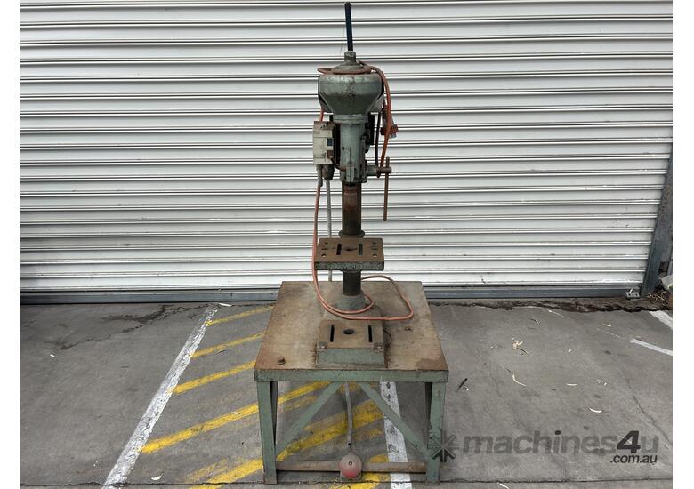 Used Pedestal Drill Press Fixed To Steel Bench in , Listed on Machines4u