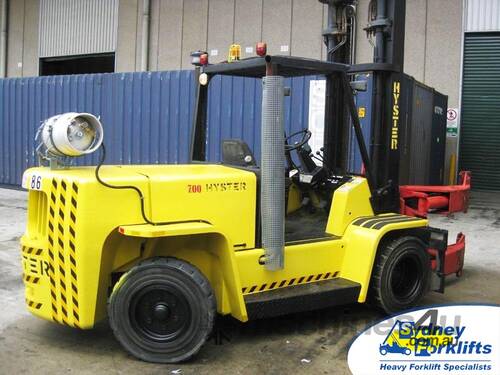HYSTER 7.00XL Forklift - Sydney Forklifts - (PS086) 6 Ton Lift.