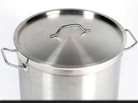 12L COMMERCIAL STAINLESS STEEL STOCK POT - picture1' - Click to enlarge
