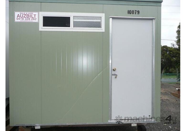 caption Auzbilt Portable Toilet Block: 3m x 3m, For Sale