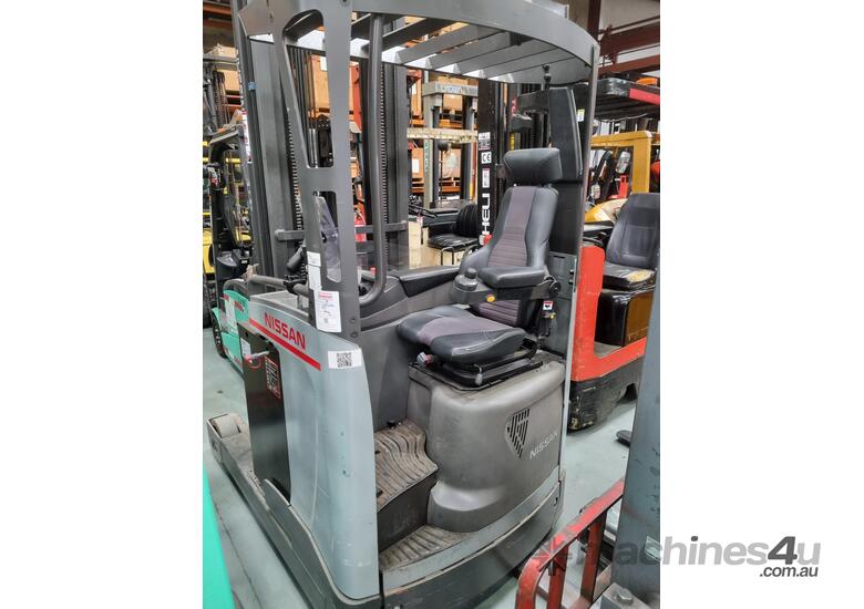 caption 2013 Nissan UMS82756 Reach Forklift
