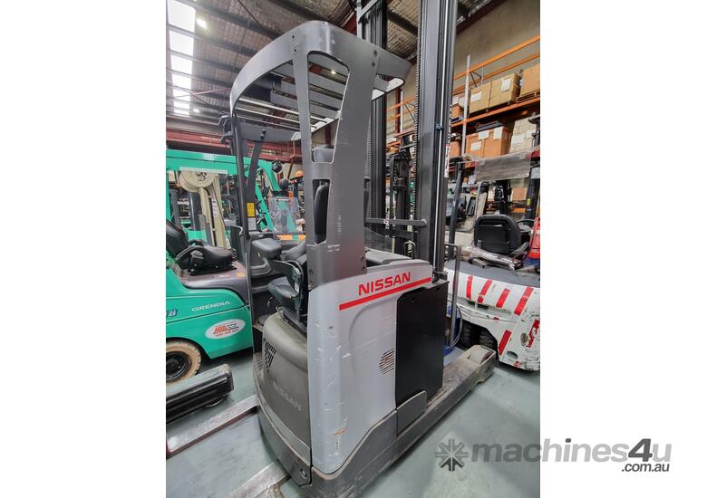 caption 2013 Nissan UMS82756 Reach Forklift