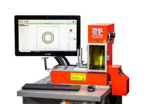SIC LASER TAG MARKING FEEDER 20W (SINGLE ROW), CHASSIS, FUME EXTRACTOR, SFA LICENSE.