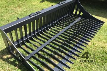   Skid Steer Rake Bucket 1730mm