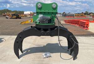 Hydraulic Rotating Grapple Attachment To Suit 18 - 25T Excavators - Model: EXEQ08-RG