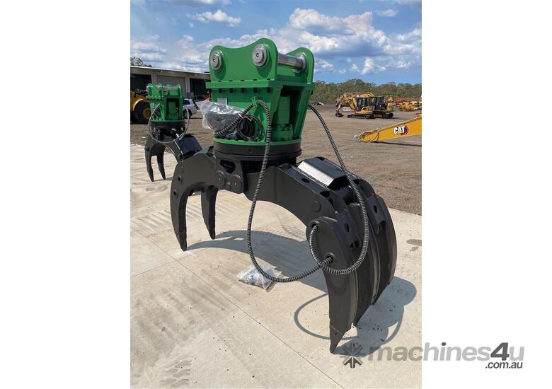 Hydraulic Rotating Grapple Attachment To Suit 18 - 25T  Excavators - Model: EXEQ08-RG