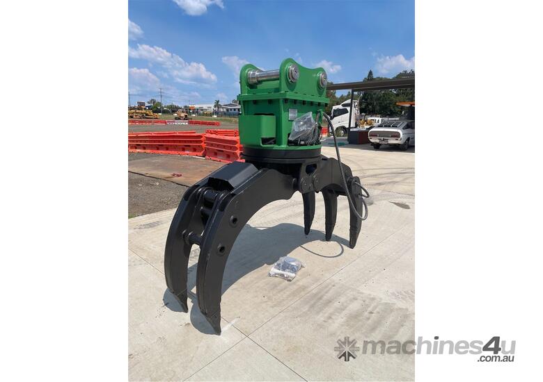 Hydraulic Rotating Grapple Attachment To Suit 18 - 25T  Excavators - Model: EXEQ08-RG