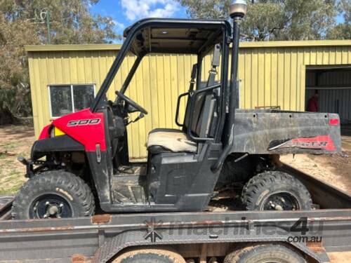 caption 2021 Polaris 500