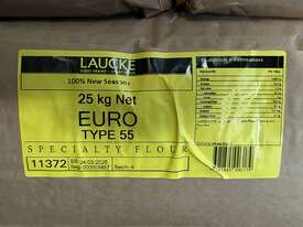 Approx 51x Laucke 25kg Euro Type 55 Flour - picture0' - Click to enlarge
