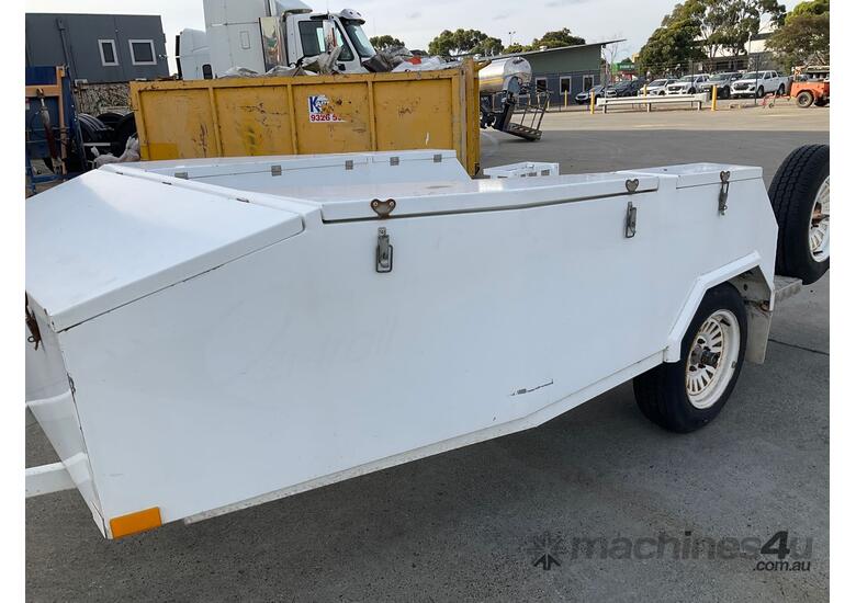 caption 2001 Jey Ski Birelos Engineering Single Axle Jet Ski Trailer