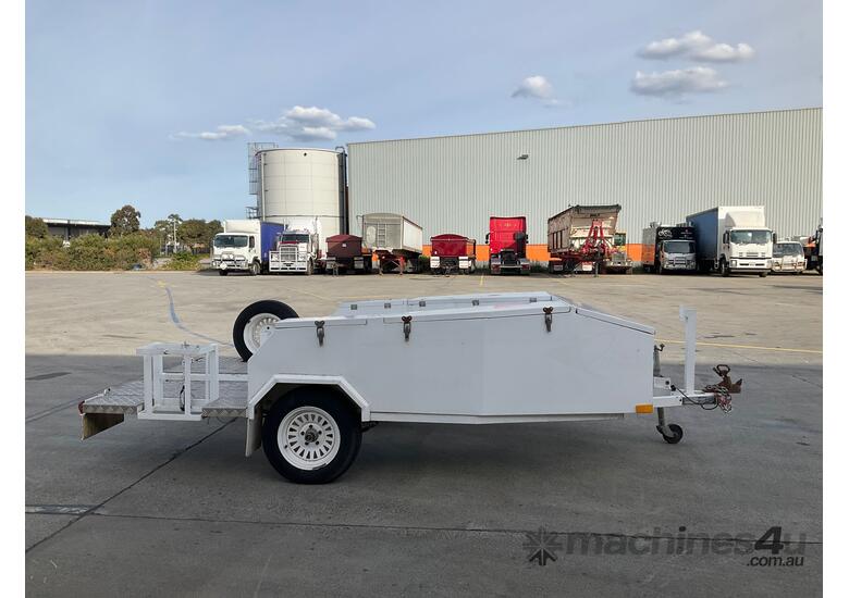 caption 2001 Jey Ski Birelos Engineering Single Axle Jet Ski Trailer