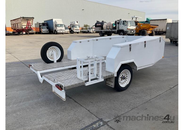 caption 2001 Jey Ski Birelos Engineering Single Axle Jet Ski Trailer