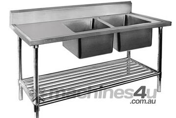 Modular System Double Right Sink Bench With Pot Undershelf Dsb6 1800R/A