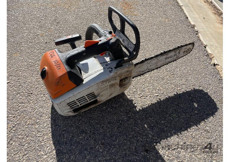 caption Stihl MS201TC Chainsaw,