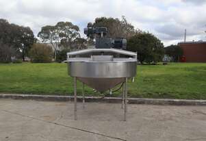 Stainless Steel Jacketed Mixer Mixing Tank - 950L