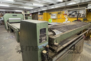 Burkle Hot Press Model HSR 240/E 260/140 Machine No.68/320 087