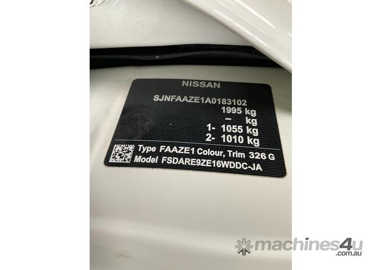caption 2022 Nissan Leaf ZE1 Electric **Ex Defence**