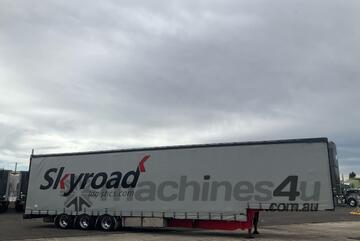 2019 Vawdrey VB-S3 Tri Axle Drop Deck Refrigerated Curtainside Trailer