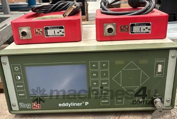 IBG Eddyliner P 84001-B Swiss Made w/ 2x 29202-80 80mm Probes 25Hz25kHz