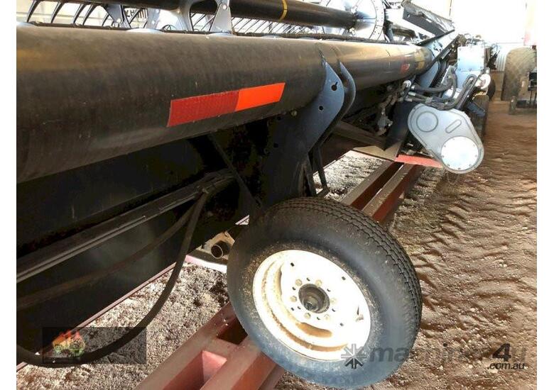 (8709) Case IH 9240 with MacDon FD75 Flex Draper 45ft & Trailer