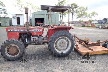 Massey Ferguson Tractor and slasher
