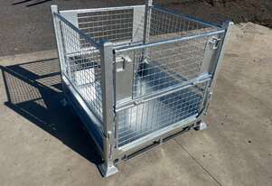 Galvanised Stackable Steel Transport / Storage Cage