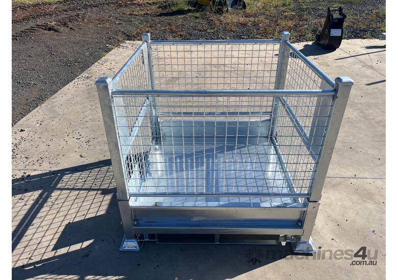 Galvanised Stackable Steel Transport / Storage Cage
