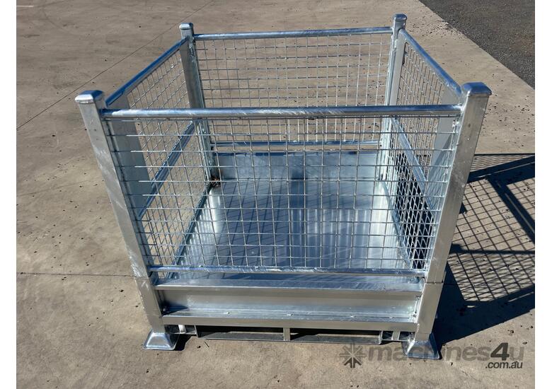 Galvanised Stackable Steel Transport / Storage Cage