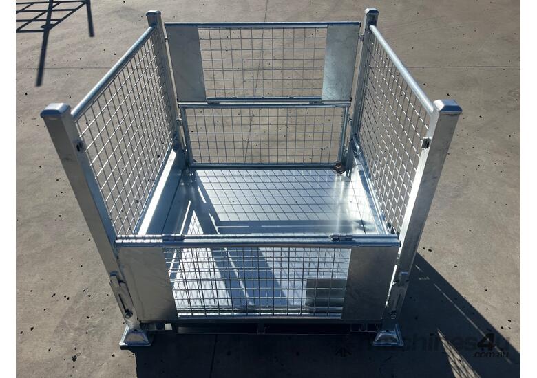 Galvanised Stackable Steel Transport / Storage Cage