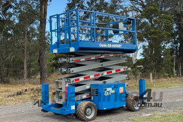 Genie GS-4069 RT Scissor Lift Access & Height Safety