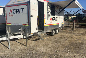 2023 Mobile Site Office VAN Site Office Caravan Solar Setup 12 Months Rego