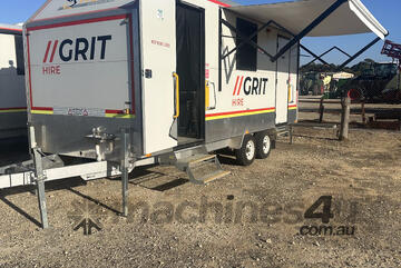 2023 Mobile Site Office VAN Site Office Caravan Solar Setup 12 Months Rego
