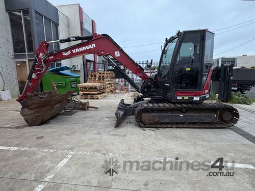 2023 Yanmar Vio80 Including Rock Breaker