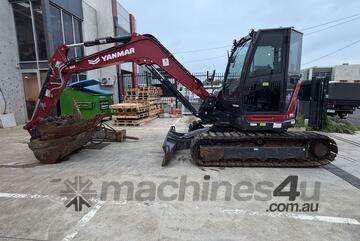2023 Yanmar Vio80 Including Rock Breaker
