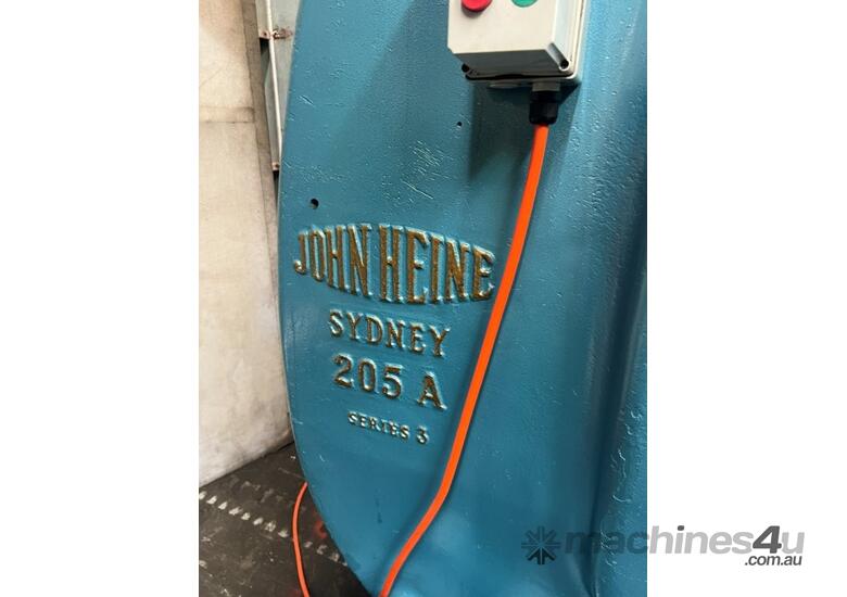 John Heine 205A Series 3, 45ton incline press