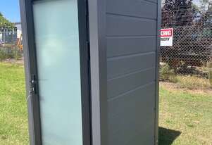 Shower single New Frosted glass door with shower basin 1100x1280x2290mm high