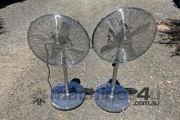 2 x Dimplex Pedestal Fans