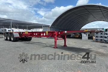 2007 Krueger ST-3-0D Tri Axle Skel Trailer