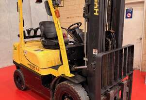 HYSTER H2.5TX LPG FORKLIFT / SIDESHIFT / CONTAINER MAST / 4.6M LIFT /SOLID TYRES / LOW HOURS