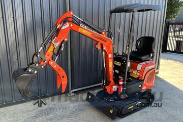 Mini Excavator 1.2 T RHINOCEROS XN12-8 Package Deal with 3 Cyl KUBOTA Engine