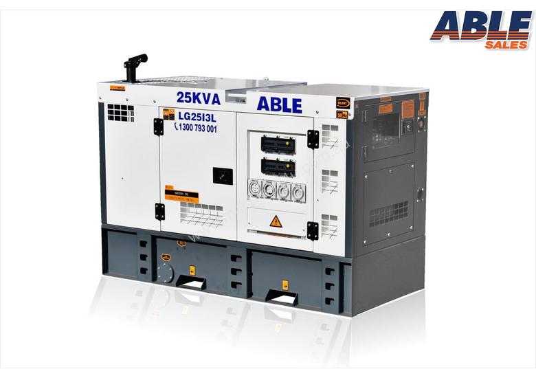 caption 25 kVA Diesel Generator 415V - Forward (Formerly Isuzu) Powered