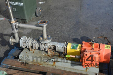 Progressive cavity mono 1.5inch stainless steel pump