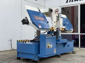 H-400 - Heavy Duty Twin Column Bandsaw  - 400mm x 400mm Capacity Swarf Conveyor  - picture1' - Click to enlarge