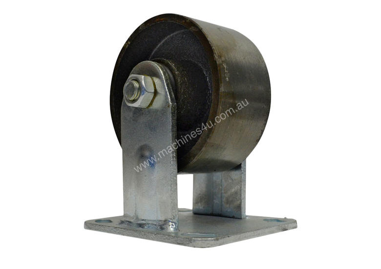 caption 43021 - CASTOR WITH FULL CAST IRON WHEEL(FIXED)