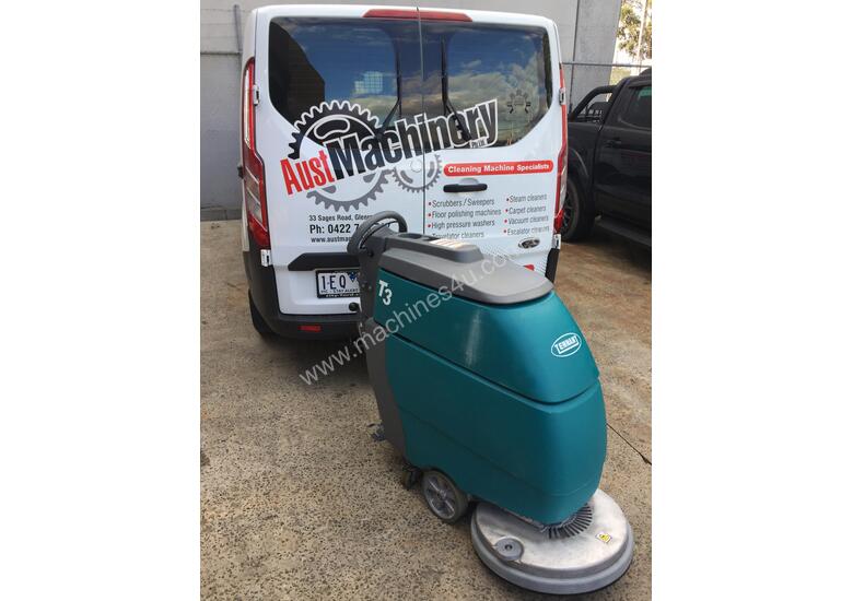 Used 2017 Tennant T3 Walk Behind Floor Scrubber In Glenroy Vic